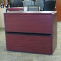 Auburn 2 Drawer Filing Cabinet, Locking